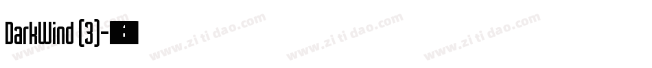 DarkWind (3)字体转换